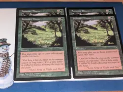 Lot (4) Summer Bloom Visions MTG Magic the Gathering LP - Image 1