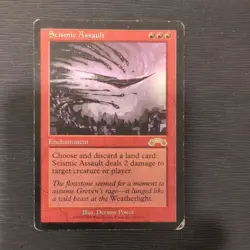 Seismic Assault HP Exodus EX English Regular MTG - Image 1