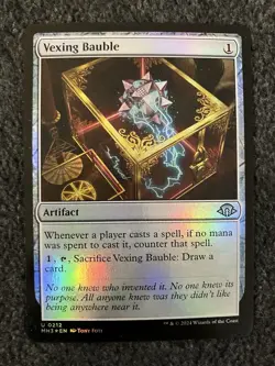 Magic The Gathering MTG - Vexing Bauble Foil - Modern Horizons 3 - Image 1