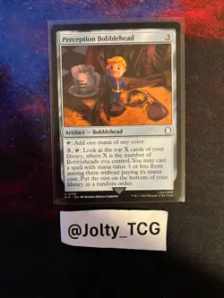 Perception Bobblehead NM-Mint, English Fallout MTG Magic - Image 1