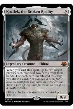 1x MTG Kozilek, the Broken Reality - MH3 Mythic! NM Mint! Ships fast - Image 1