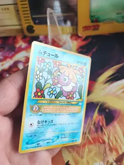 Pokemon Karte Card Kussila Smoochum Neo Corocoro Promo Revelation japanese Exc - Image 3