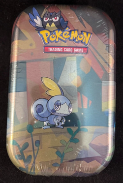 Pokemon TCG - Galar Pals Mini Tin - 2 Booster Packs/Metallic Coin/Art Card 820650807077 - Image 1