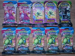 Pokemon Sword & Shield Vivid Voltage Battle Styles Booster Packs Lot 10 2020 820650807497 - Image 1