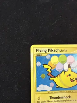 Pokemon - Rising Rivals 2009 - Flying Pikachu Lv.12 Holo - Hp - Image 2