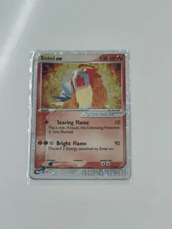 Pokemon TCG Entei ex 91/95 Team Magma Team Aqua Holo - Image 1