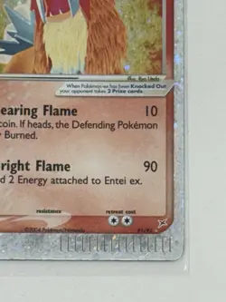 Pokemon TCG Entei ex 91/95 Team Magma Team Aqua Holo - Image 4