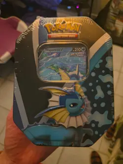 Pokemon TCG Vaporeon V Tin |BRAND NEW FACTORY SEALED Pokemon Eevee Evolutions - Image 1