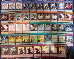 YUGIOH - VOICELESS VOICE RITUAL DECK - BARRIER, SAFFIRA DIVINE DRAGON, SAURAVIS - Image 1
