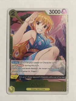 One Piece Wings Of The Captain O’Nami OP06-101 Rare - Image 1