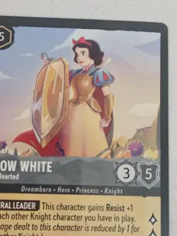 Disney Lorcana Shimmering Skies Snow White Fair-Hearted Non Foil 183/204 - Image 3