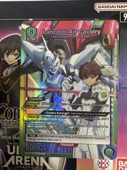 Union Arena Code Geass Lelouch of the Rebellion Lancelot Air Cavalry SR - Image 1