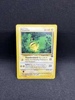 Pikachu Promo #27 Wizards Black Star Promo Pokemon Card Vintage WOTC - Image 2