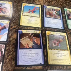 Harry Potter 2001 TCG 7 Foil & Base Card 100 Cards Harry Potter Warner Bros. - Image 4