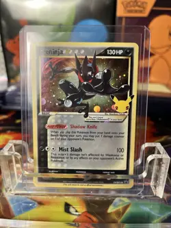 Pokemon NM Greninja Star SWSH144 Holo Promo Card - Image 1
