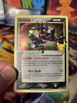 Pokemon NM Greninja Star SWSH144 Holo Promo Card - Image 3
