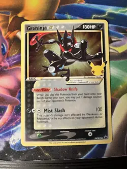 Pokemon NM Greninja Star SWSH144 Holo Promo Card - Image 5