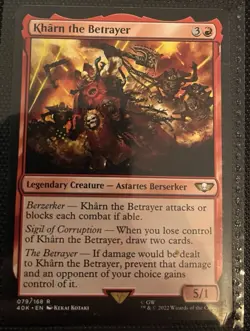 Kharn the Betrayer Universes Beyond: Warhammer 40000 Regular - Image 1