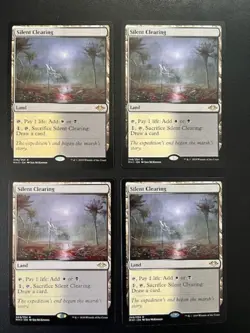 MTG- Silent Clearing x4 - MH1 - Image 1