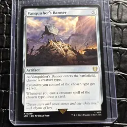 Vanquisher's Banner Commander: the Lord of the Rings: Regular Mint! Rare - Image 1