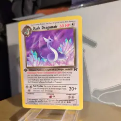 Pokemon Dark Dragonair 33/82 1st Edition Team Rocket WOTC 1999 Vintage LP-MP Exc - Image 5