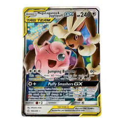 Pokemon TCG Mega Lopunny & Jigglypuff GX 165/236 Cosmic Eclipse 2019 Tag Team - Image 1