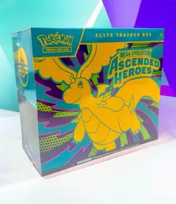Pokemon TCG Ascended Heroes X10 ETB Elite Trainer Box In the Hand - Image 1