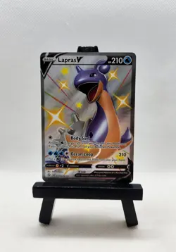 Pokemon Lapras V! Shining Fates: Shiny Vault Full Art Holo Rare! SV110/SV122 - Image 2