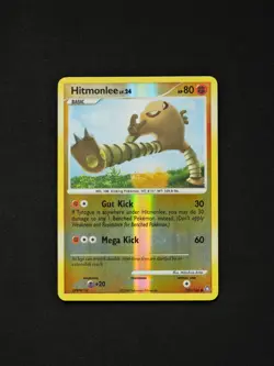 Pokemon TCG Hitmonchan Reverse Holo Legends Awakened 100 LP - Image 1