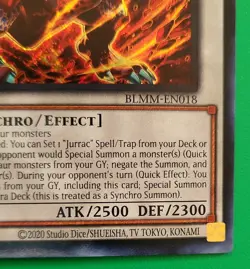 Yugioh Jurrac Astero BLMM-EN018 1st Edition Secret Rare NM Presale - Image 3