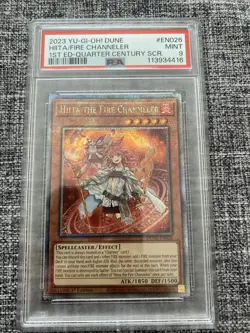 Yu-Gi-Oh! Hiita the Fire Channeler (Quarter Century Secret Rare) DUNE-EN026 - Image 1
