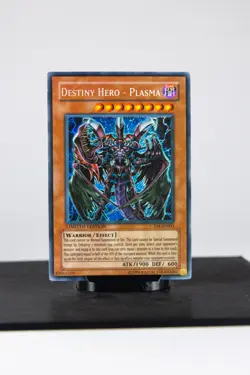 Yugioh Destiny HERO - Plasma CT04-EN003 2007 Limited Edition Secret MP - Image 1
