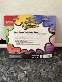 Pokemon Trading Card Game: Ascended Heroes Tech Sticker Collection - Gastly - Image 2