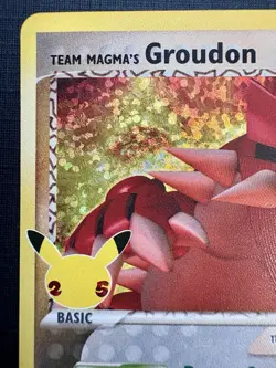 Pokemon TCG: 2004 Team Magma's Groudon 9/95- RARE HOLO- Vintage Pokemon Card - Image 5