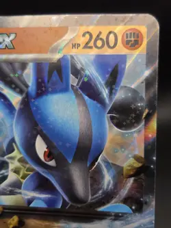 Pokemon Jumbo Lucario ex 051/131 Prismatic Evolutions Stamped NM Oversized Card - Image 5