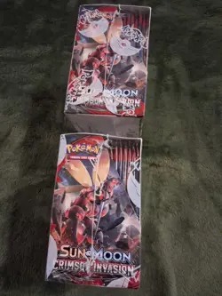 Pokemon Sun and Moon Crimson Invasion Booster Box Card Game - 16381249 820650812491 - Image 3