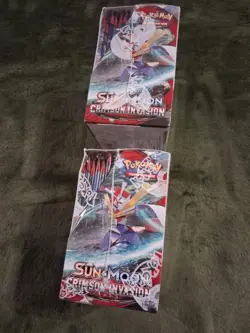 Pokemon Sun and Moon Crimson Invasion Booster Box Card Game - 16381249 820650812491 - Image 4