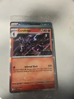 Phantasmal Flames STAFF Promo Prerelease All 4 Cards MEP014,015,016,017 Stamped - Image 2