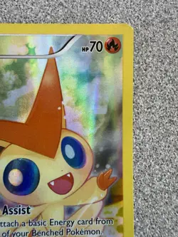 Victini XY117 - Pokemon Full Art Holo Black Star Promo Card- LP - Image 3