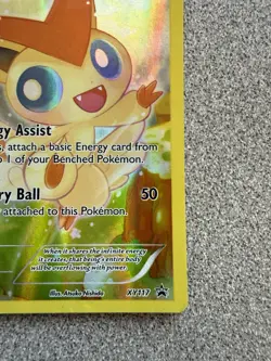 Victini XY117 - Pokemon Full Art Holo Black Star Promo Card- LP - Image 4