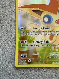 Victini XY117 - Pokemon Full Art Holo Black Star Promo Card- LP - Image 5