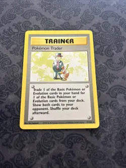 Pokemon TCG Trainer Base Set 77/102 Regular Card Pokemon Trader - Image 1