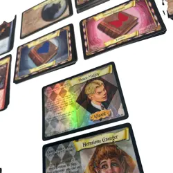 Lot of 81 Harry Potter Trading Cards Game Holo Hermione Draco Mostly Doubles - Image 3