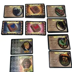 Lot of 81 Harry Potter Trading Cards Game Holo Hermione Draco Mostly Doubles - Image 5