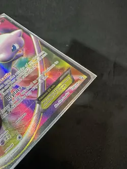 Pokemon Mew EX Full Art Holo Card Dragons Exalted 120/124 RARE - Image 3