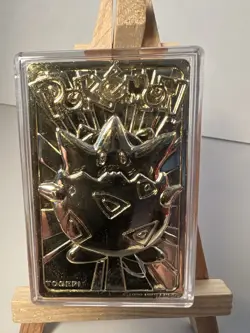 Pokemon 1999 Burger King 23K Gold Plated Card Togepi With Pokeball Case And COA - Image 3