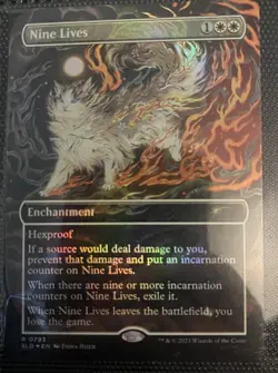 Magic The Gathering Nine Lives Borderless Surge Foil - Image 1