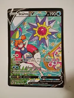 Pokemon TCG Starmie v Astral Radiance Ultra Rare Full Art TG13/TG30 - Image 1