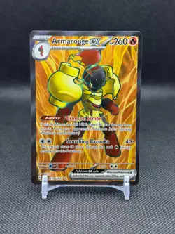 Pokemon 2023 Armarouge ex 218/182 Paradox Rift Full Art NM - Image 1