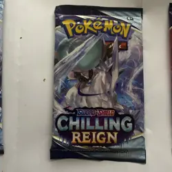 Pokemon - SEALED 3 packs - Chilling Reign Booster Packs - Image 3